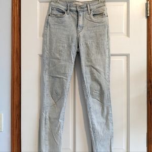 LEVI'S 721 HIGH RISE SKINNY AZURE MOOD LIGHT WASH WOMEN'S JEANS